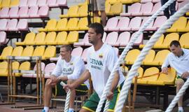 Vyrų krepšinio rinktinės stovykla Palangoje