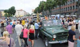 Jūros šventė 2013. Senovinių automobilių paradas