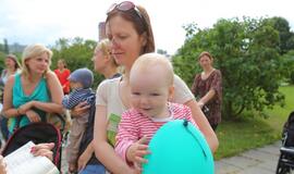 Tėvai protestavo dėl padidintų vaikų baseino kainų
