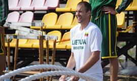 Vyrų krepšinio rinktinės stovykla Palangoje