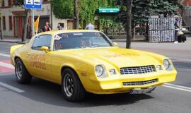 Jūros šventė 2013. Senovinių automobilių paradas