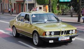 Jūros šventė 2013. Senovinių automobilių paradas