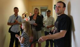 Tėvai protestavo dėl padidintų vaikų baseino kainų