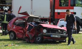 Avarijoje žuvo du žmonės