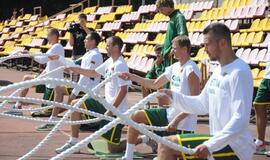 Vyrų krepšinio rinktinės stovykla Palangoje