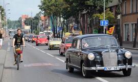 Jūros šventė 2013. Senovinių automobilių paradas