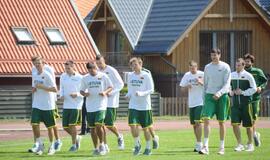 Vyrų krepšinio rinktinės stovykla Palangoje