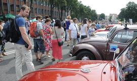 Jūros šventė 2013. Senovinių automobilių paradas