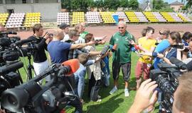 Vyrų krepšinio rinktinės stovykla Palangoje