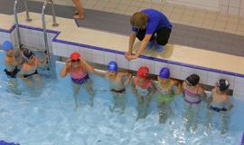 "Gintaro" baseine - plaukimo pamokos vaikams