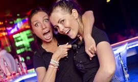 SEL koncerto "afterparty" - maudynės šampane