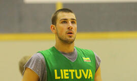 Rinktinė vėl treniruosis pajūryje