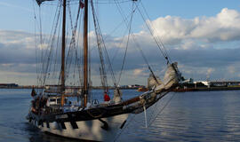 "The Tall Ships Races 2013" burlaiviai lankysis Rygoje