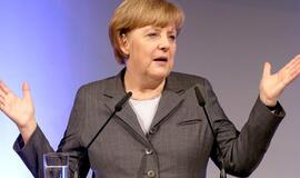 Angela Merkel pradėjo rinkimų kampaniją