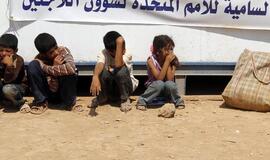 Dėl pilietinio karo Sirijoje pabėgėliais tapo milijonas vaikų