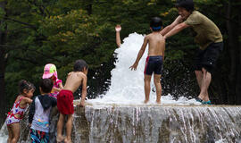 Japonijoje užfiksuota rekordiškai aukšta temperatūra - plius 41 laipsnis Celsijaus