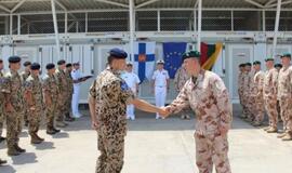 Lietuvos kariai pradėjo saugoti maisto siuntas į Somalį gabenantį laivą