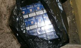 Patruliai sulaikė cigarečių kontrabandininką