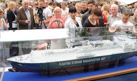 SGD laivo-saugyklos modelis "plaukios" po Lietuvą