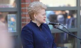 Dalia Grybauskaitė: ne visiems patinka europinė integracija
