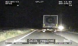 Girtas lietuvis sunkvežimio vairuotojas šiurpino britų policininkus