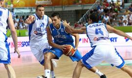 Italijos krepšininkai įveikė graikus ir iškovojo ketvirtąją pergalę