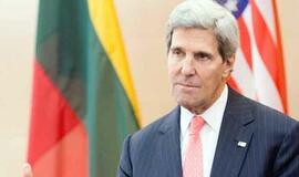 JAV vyriausybė tikslina Džono Kerio teiginius dėl tariamo ultimatumo Sirijai