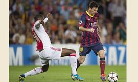 Lionelis Mesis prie "FC Barcelona" pergalės prisidėjo trimis įvarčiais