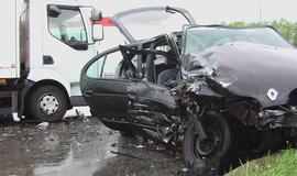 &quot;Mirties sankryžoje&quot; sužeista pagyvenusi pora