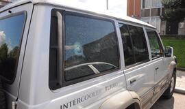 Sprogmuo apgadino pro šalį važiavusį automobilį