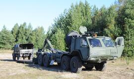 Pratybos "Geležinis drakonas" Kairių poligone