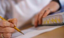 Prekyba rašto darbais klesti, o kaltų nėra