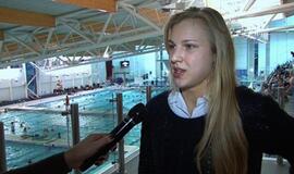 Rūta Meilutytė ketina ne tik pasitreniruoti rekonstruotame "Girstučio" baseine, bet ir pamokyti vaikus plaukti