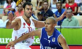 Suomijos krepšininkai netikėtai pranoko turkus