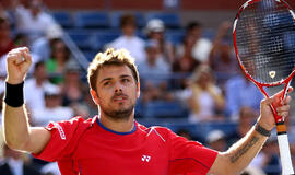 Šveicaras Stanislasas Vavrinka "US Open" turnyre įveikė britą Endį Miurėjų