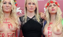 Venecijos kino festivalyje"Femen"pristatė filmą "Ukraina - ne viešnamis" (foto)