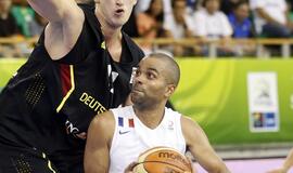 Vokietijos krepšininkai įveikė Europos vicečempionus prancūzus