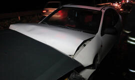 Gargžduose susidūrė dvi "Mazdos"