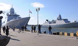 Klaipėdos uoste - keturi NATO karo laivai