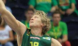 Mindaugas Kuzminskas Ispanijoje pelnė 8, o Domantas Sabonis - 6 taškus