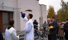 Pašventinti Palangos laidojimo namai