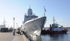 NATO karo laivai atplaukė į Klaipėdą