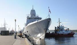NATO karo laivai atplaukė į Klaipėdą
