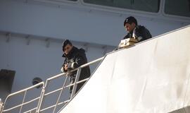 NATO karo laivai atplaukė į Klaipėdą