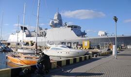 NATO karo laivai atplaukė į Klaipėdą