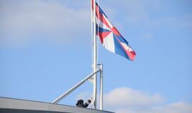 NATO karo laivai atplaukė į Klaipėdą