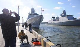 NATO karo laivai atplaukė į Klaipėdą