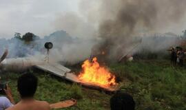 Bolivija: nukritus nedideliam lėktuvui, žuvo aštuoni žmonės