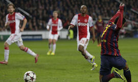 "Borussia" ir "Arsenal" šventė įtikinamas pergales, "Barca" nusileido "Ajax" ekipai