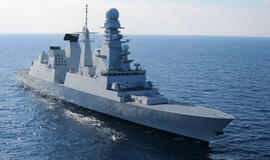 Klaipėdoje - Italijos karinių jūrų pajėgų laivas